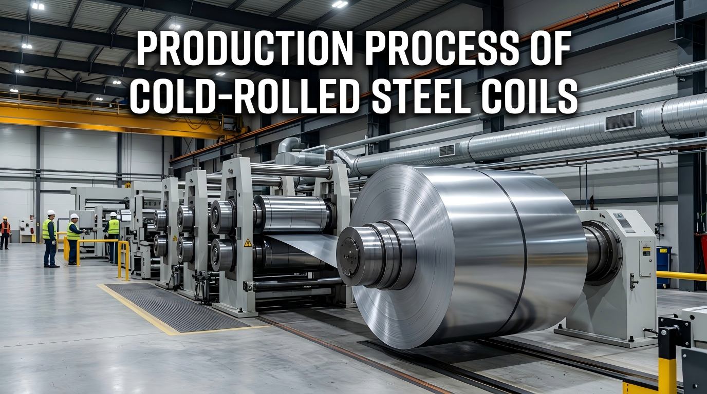 Productio Processus Frigidi-Rolled Steel Coils