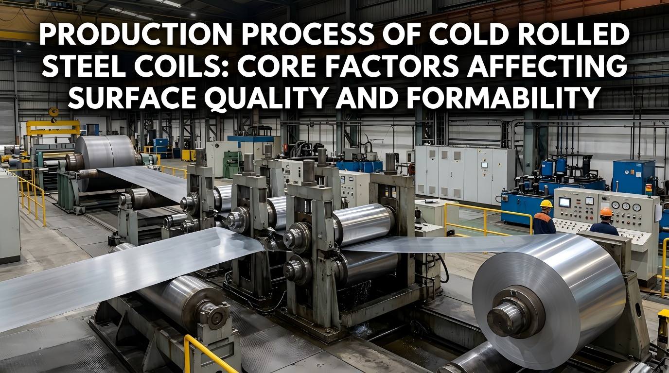 Productio Processus Frigidi Rolled Steel Coils: Core Factors afficiens Superficiem Quality et Formabilitas