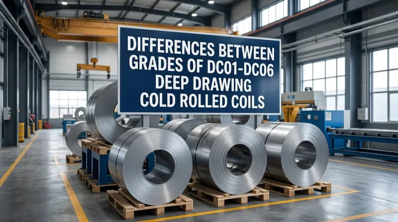 Varietas Inter Gradus DC01-DC06 Profundum Tractus Frigus Rolled Coils