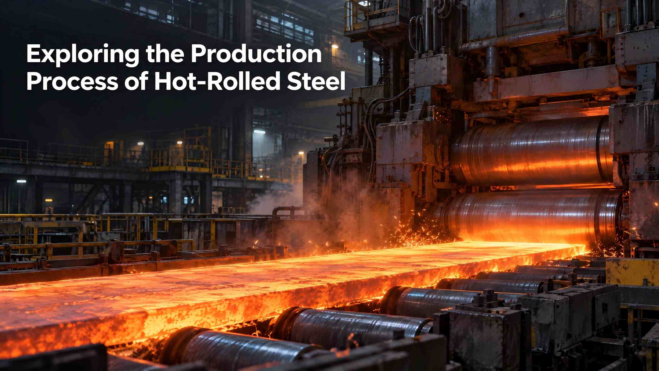 Explorans productione processus Hot‑Rolled Steel